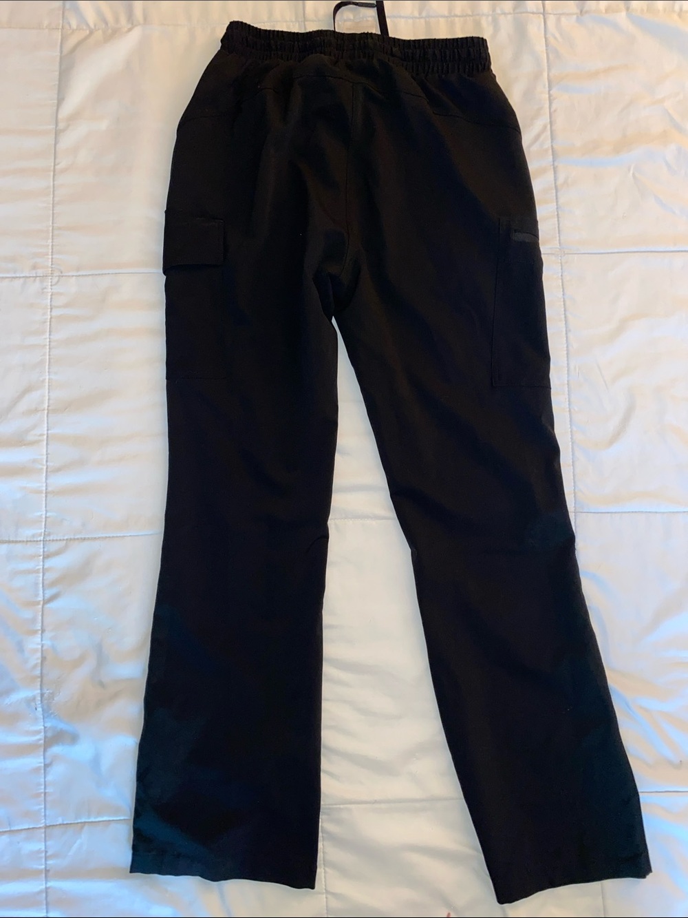 Baleaf Black Cargo Jogger Pants with Drawstring Waist - Picture 5 of 15
